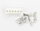 Buchse RM 2,54mm 6pol. löt/crimp Einsätze Molex