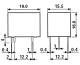 Relais 5VDC 1xUM 10A/250V 5pin Type 36.11.9.005.4011