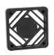 Lüfterfilter 60x60mm mit Gitter mit Wechselfilter