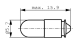 Lämpchen 24V 40mA T1 3/4 für EMF Taster/Schalter