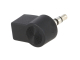 KLINKENSTECKER 3.5mm Stereo Winkel Nylon