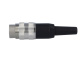 Din Kabelstecker 3 pol. mit Verschraubung 180°