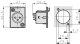 XLR Einbaudose 4p. nickelNeutrik NC4FP