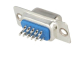 Sub-D HD 15 polig Stecker 3 reihig gerade lötbar