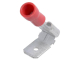 Flachsteckverteiler 6.3mm1:2 rot 1,5mm²isoliert
