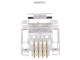 MODULAR-Stecker 6/4 RJ11 4pol. für Flachkabel