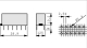 Relais 12VDC 4A/250V 2xEIN 2xEIN 12 pin NAIS Panasonic