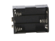 Batteriehalter 6x Mignon AA BLOCK 9V Clipanschluss