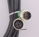 Sensorkabel M12 4pol. Stecker - Kupplung 6 Meter