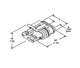 Steckverbinder 2polig Buchse IP67 Superseal