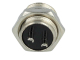 CB Einbaustecker 2pol. für Mikrofone männlich