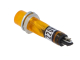 Signallampe 230V rund orange Ø7.5mm Länge 32.8mm