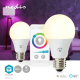 E27 Smart WiFi 230V 2 Stück 806lm Glühbirne RGB+weiss