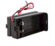 Batteriefach 9V 6F22, 6LR61 mit Schalter