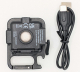 Miniarbeitsleuchte 6W 5 Leuchtmodi USB ladbar