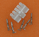 Mini-Fit Jr. 5pol. Buchse RM4.2 MOLEX mit Einsätze