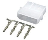 Floppy-Stecker f. 5 1/4&quote; 4pol.