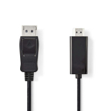 Displayportkabel zu HDMI 2m Stecker-Stecker