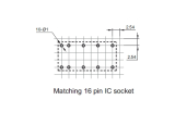 Relais 12VDC 2xUM 3A/30V bistabil 2 Spulen