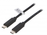 USB-C -> USB-C St/St 0,5M 3A Max.60W 10Gbps