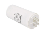 Motorkondensator 30uF 450V Ø45x90mm mit Fast-On Stecker