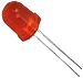 LED 10mm orange LEUCHTDIODE