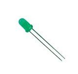 LED 3mm grün Ub 2.3V 20mA diffus