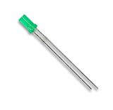 LED 3mm grün V322P flach LEUCHTDIODE