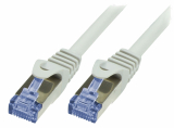 Patchkabel 2m KAT6A S/FTP geschirmt grau