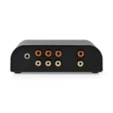 Audioumschaltbox Audio 3x Cynch + 1x Klinke 3,5mm