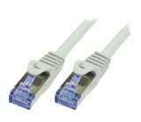 Patchkabel 3m KAT6A S/FTP geschirmt grau
