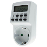 Schaltuhr digital Wochentimer für Steckdose mit Gangreserve