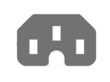 Warmgerätekabel 1,8m 3x0,75mm² Schukostecker auf Gerätebuchse