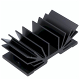 Kühlkörper 70x37,5x25mm 4,1K/W schwarz eloxiert