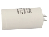 Motorkondensator 40uF 450V 93x48mm mit FastOn Stecker 6,3mm