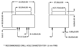 Print-Trafo 1x12V/417mA 5VA 44,3 x 37x32,3mm