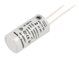 Motorkondensator 2,0uF/ 450V Ø25x49mm mit Kabel