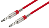 Instrumentenkabel 3m 2xKlinkenstecker rot