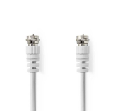 Sat Anschlußkabel 2xF-Stecker 2m weiß
