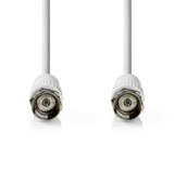 Sat Anschlußkabel 2xF-Stecker 2m weiß