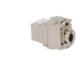 MODULAR-Kupplung RJ45 8p. CAT.6a für massives Kabel