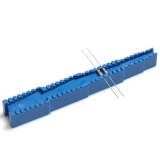 Biegelehre für axiale Bauteile