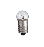 E10 6V 100mA Kugelform DM=11,5mm L=24mm 0,6W