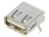 USB Buchse Typ A printbar 90° gewinkelt 4pol.