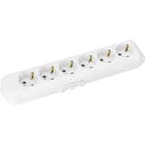 Steckdosenleiste 6-fach ohne Kabel geschraubt