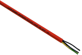 Mantelleitung Silikon 3x2.5mm² flexibele Litze 180°C (Meterware)