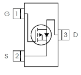IRLML6402 P-FET 20V 2,2A 1,3W SOT-23