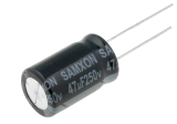 47uF/250V radial 105° 12,5x20mm RM 5mm