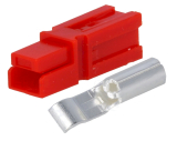 Leistungssteckverbinder 1polig anreihbar 30A rot TE Connectivity 1445957-5