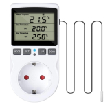 Thermostat für Steckdose 230/16A -40 bis +120°C 1,8m Fühler